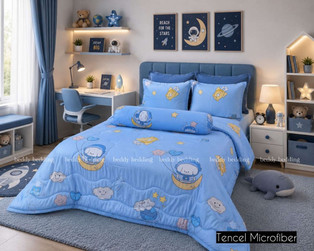Bộ Chăn Ga Gối TF Phi Hành Gia 