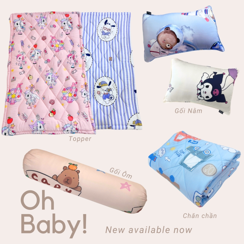[Mền 120x160cm] Chăn cho bé Lụa Tencel Beddy Bedding mềm mịn, thoáng mát