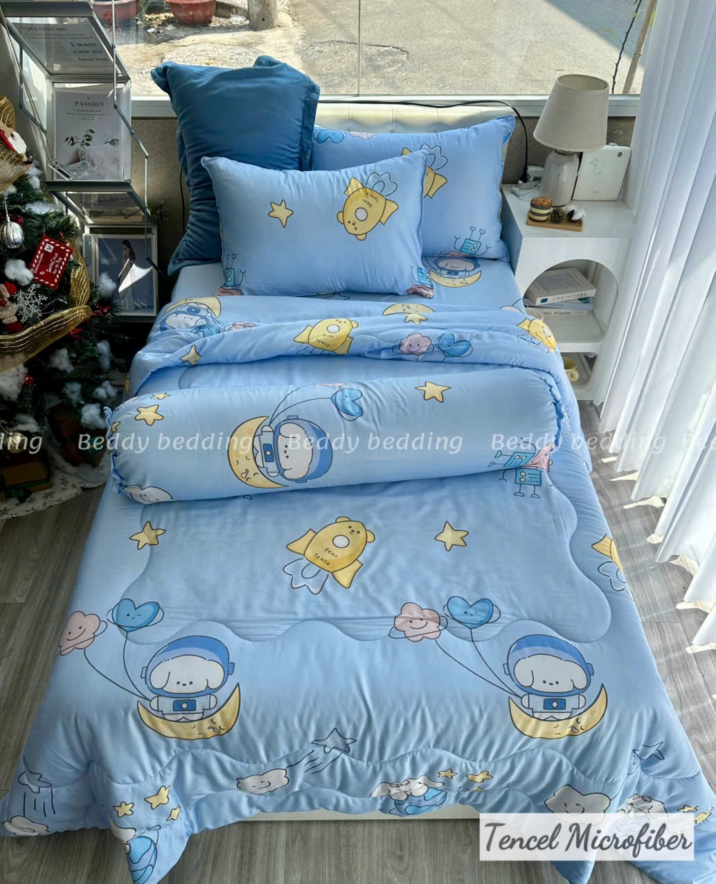 Bộ Chăn Ga Gối TF Phi Hành Gia 